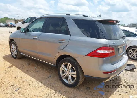 2015 Mercedes-Benz Ml 350 4Matic из США, поврежденный, VIN 4JGDA5HB0FA560584